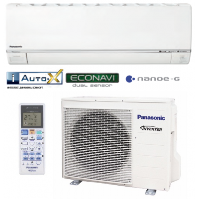 Кондиционер Panasonic серия Deluxe Invertor CS/CU-Е12RKD